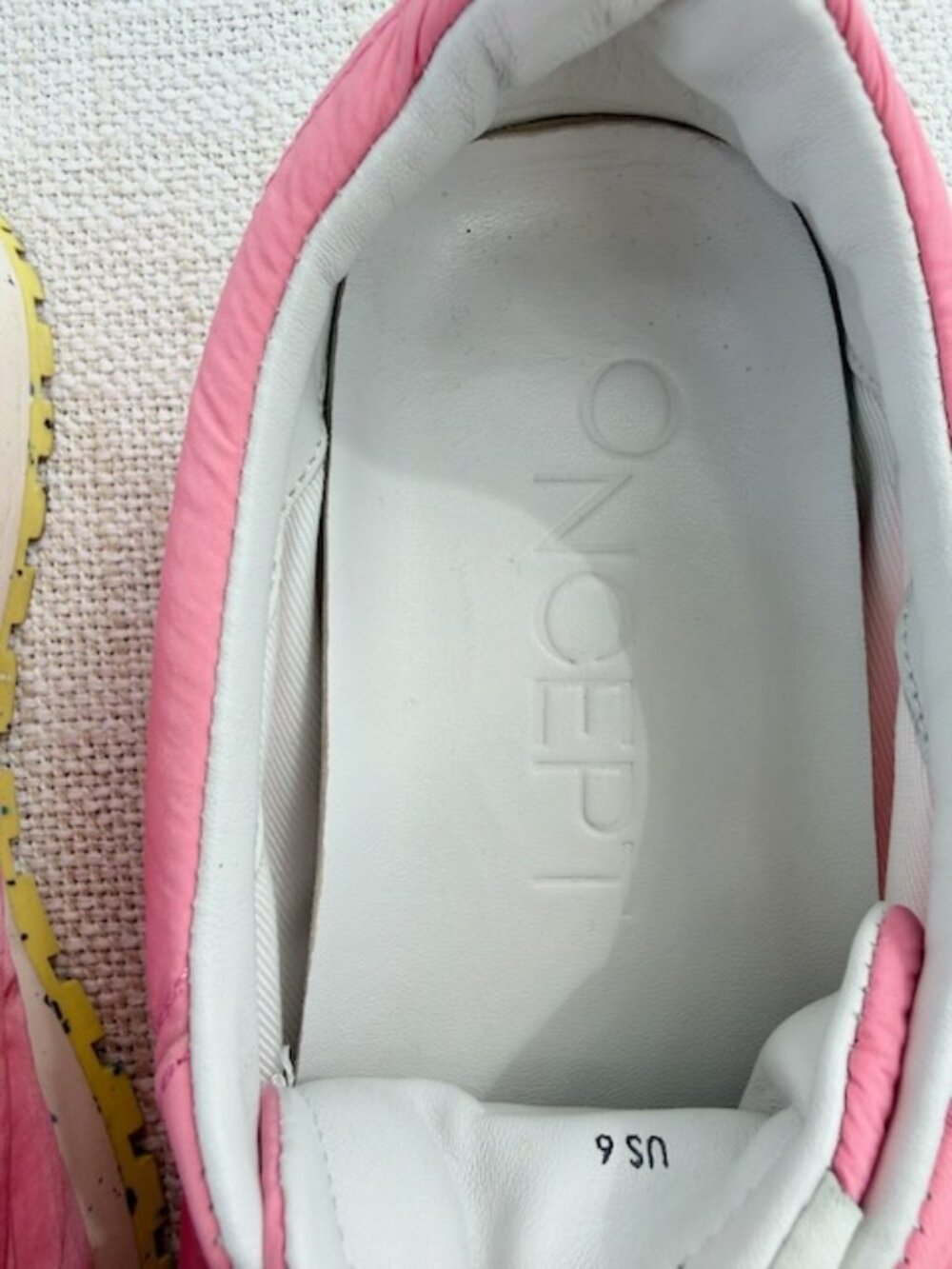 ONCEPT Tokyo Sneaker Pink Prism S22 Sz 6 - Picture 6 of 14